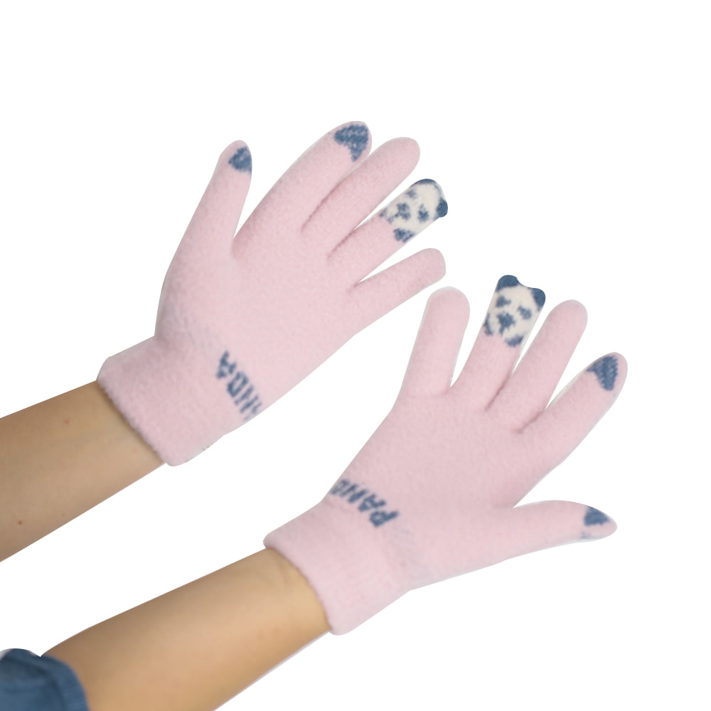 Zweifinger-Fleece-Touchscreen-Handschuhe