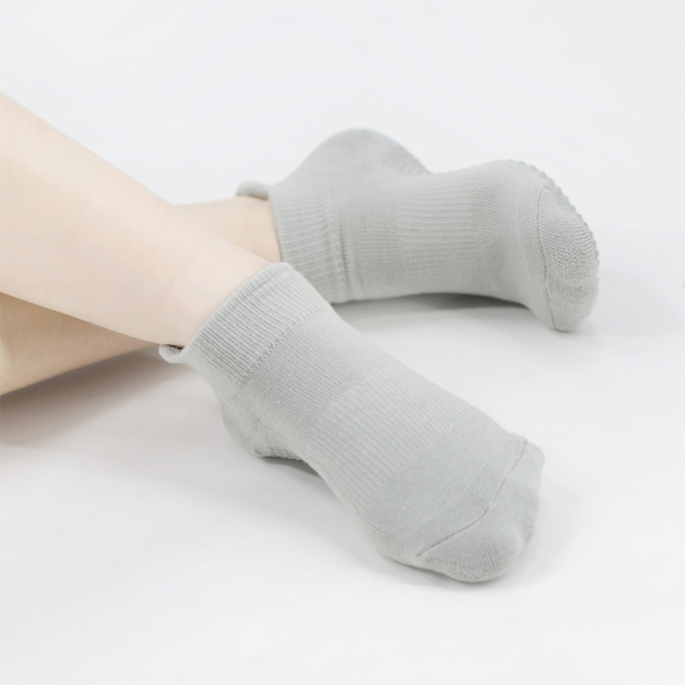 Yoga-Socken aus Fleece mit runder Zehenpartie