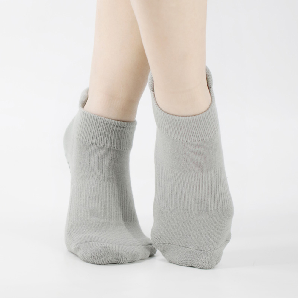 Yoga-Socken aus Fleece mit runder Zehenpartie