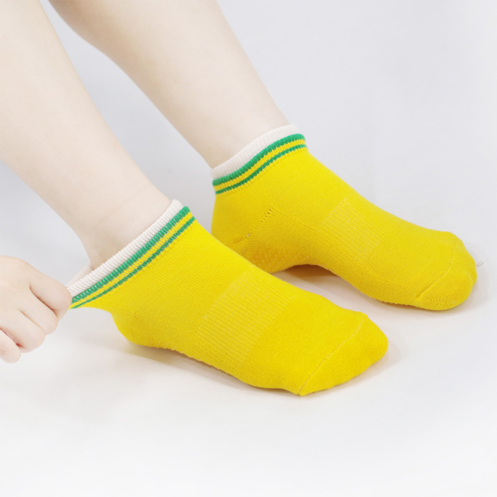 Yoga-Socken aus Fleece mit runder Zehenpartie