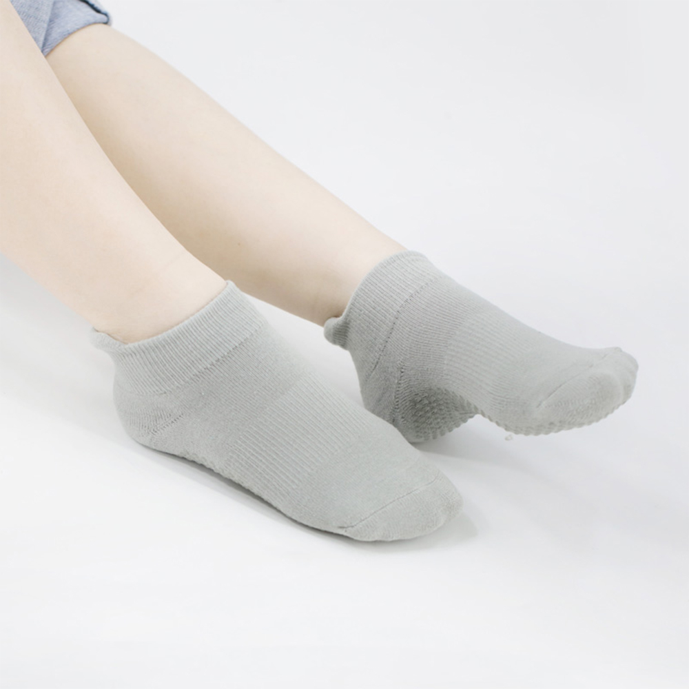 Yoga-Socken aus Fleece mit runder Zehenpartie