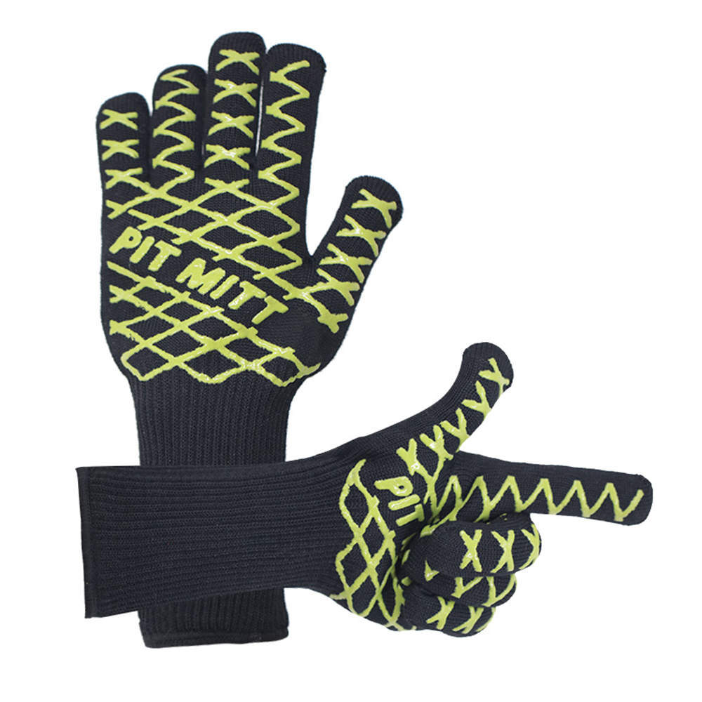 Dünne, doppellagige, hochtemperaturbeständige Aramid-Handschuhe aus Baumwolle