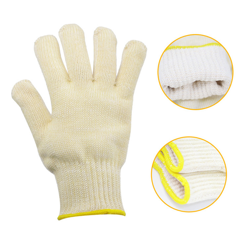 Extrem hitzebeständige Handschuhe aus Aramidsilikon